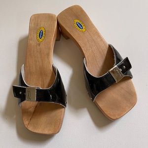 Dr. Scholls Wood Mini Heel Size 7